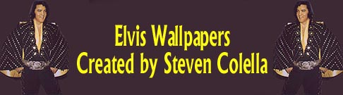 Elvis Wallpaper Created by Steven Colella